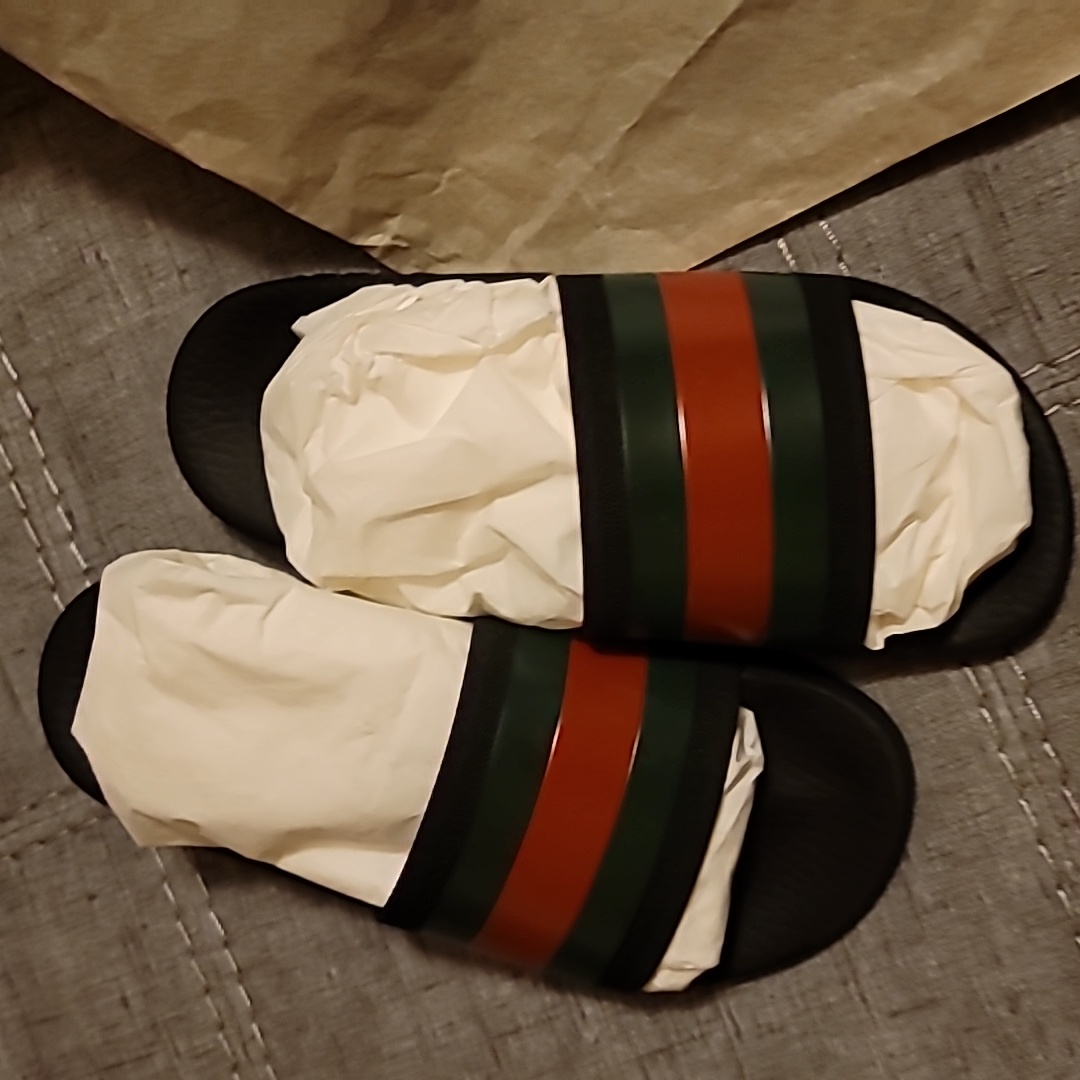 Authentic Kids Gucci Slides